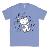 Colony Blue dancing dog Classic Tee - DesigneFamous