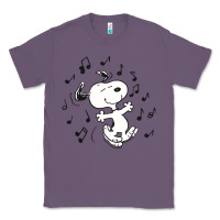 Lavender dancing dog Classic Tee - DesigneFamous