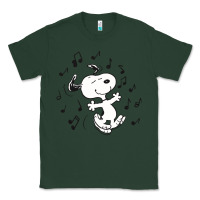 Sports Green dancing dog Classic Tee - DesigneFamous