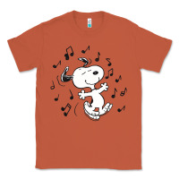 Copper dancing dog Classic Tee - DesigneFamous