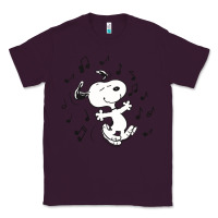 Plum dancing dog Classic Tee - DesigneFamous