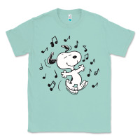 Seafoam dancing dog Classic Tee - DesigneFamous