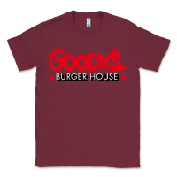 Burgundy goody's burger house Classic Tee - DesigneFamous
