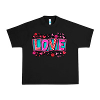 Black Love Valentine Urban Heavy Tee - CowhideDigitalArt