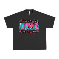 Pigment Black Love Valentine Urban Heavy Tee - CowhideDigitalArt