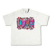 Pistachio Love Valentine Urban Heavy Tee - CowhideDigitalArt