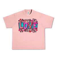 Salmon Love Valentine Urban Heavy Tee - CowhideDigitalArt