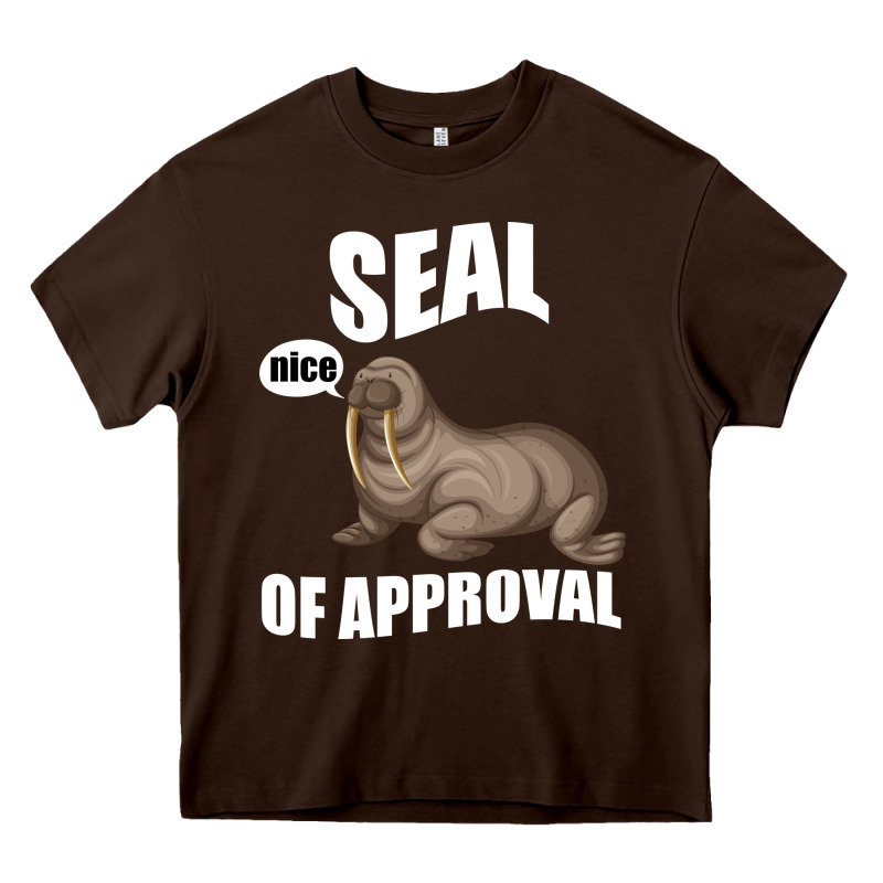 Seal Nice Of Approval Heavy Core Tee by Bettercallsaul | Teevron