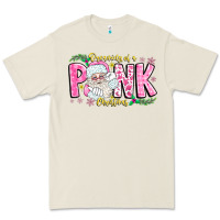 Bone dreaming of a pink christmas Premium Tee - CowhideDigitalArt