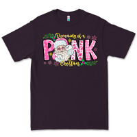 Plum dreaming of a pink christmas Premium Tee - CowhideDigitalArt