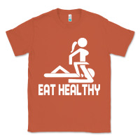 Copper eat healthy Classic Tee - DesigneFamous