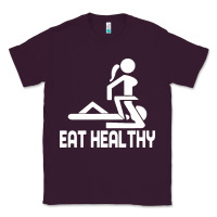 Plum eat healthy Classic Tee - DesigneFamous