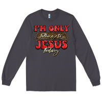 Smoke i'm only talking to jesus today christmas Long Sleeve Tee - BarkalooDesign