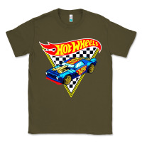 Army Green hot car Classic Tee - DesigneFamous