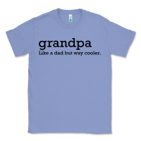 Colony Blue grandpa Classic Tee - DesigneFamous