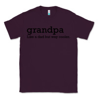 Plum grandpa Classic Tee - DesigneFamous