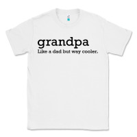 White grandpa Classic Tee - DesigneFamous