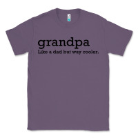 Lavender grandpa Classic Tee - DesigneFamous