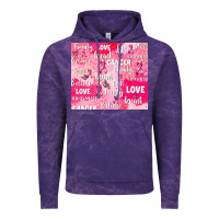 Cloud Purple breast cancer awareness pink Vintage Hoodie - AdoDesignShop