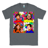 Charcoal Heather workaholics Classic Tee - DesigneFamous