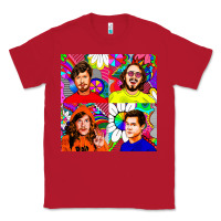 Red workaholics Classic Tee - DesigneFamous