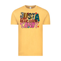 Vintage Mustard Just A Little Arm Candy Vintage Tee - SublimationCraftShop