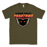 Army Green The Phantoms, Lehigh Valley Classic Tee - DesigneFamous