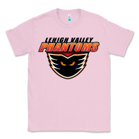 Bubblegum Pink The Phantoms, Lehigh Valley Classic Tee - DesigneFamous