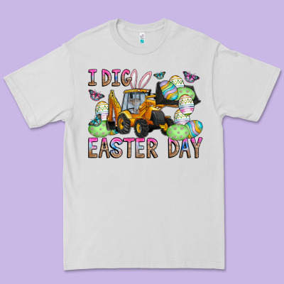 I Dig Easter Day Premium Tee Designed By Cowhidedigitalart