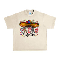Sandshell festive sombrero and nacho art Urban Heavy Tee - CowhideDigitalArt
