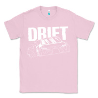 Bubblegum Pink Supra Drift Classic Tee - DesigneFamous