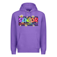 Purple senior twenty twenty four Premium Hoodie - AdoDesignShop