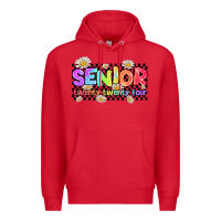 Red senior twenty twenty four Premium Hoodie - AdoDesignShop