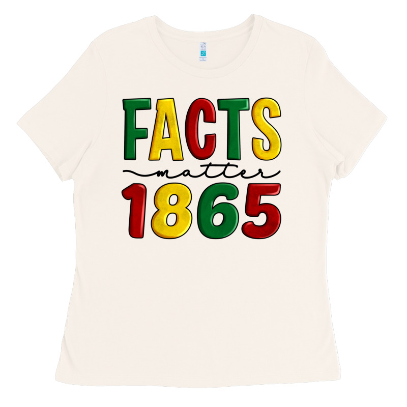 Facts Matter 1865 Ladies Tee by Artiststas | Teevron