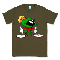 Army Green marvin Classic Tee - DesigneFamous