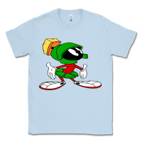 Dusty Blue marvin Classic Tee - DesigneFamous