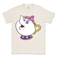 Natural mrs potts Classic Tee - DesigneFamous
