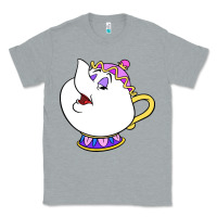Heather Grey mrs potts Classic Tee - DesigneFamous
