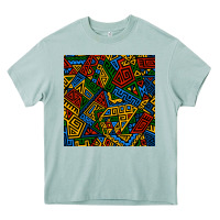 Arona african geometric seamless pattern Heavy Core Tee - BundleAndBundleShop