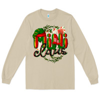Mushroom mini claus christmas Long Sleeve Tee - BarkalooDesign