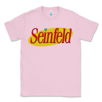 Bubblegum Pink seinfeld Classic Tee - DesigneFamous