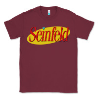 Burgundy seinfeld Classic Tee - DesigneFamous