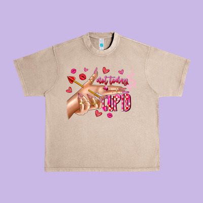 Not Today Cupid Urban Heavy Tee Designed By Cowhidedigitalart
