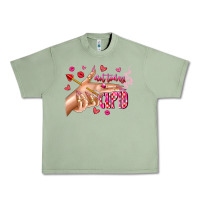Oil Green Not Today Cupid Urban Heavy Tee - CowhideDigitalArt