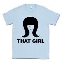 Dusty Blue that girl Classic Tee - DesigneFamous