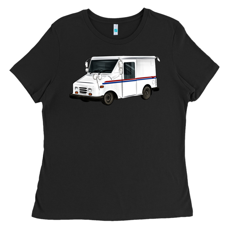 Mail Truck Ladies Tee by Artiststas | Teevron