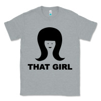 Heather Grey that girl Classic Tee - DesigneFamous