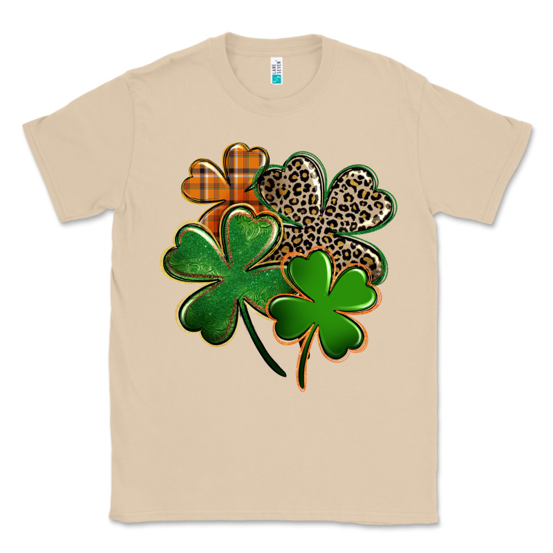 Leopard Shamrock Classic Tee by FaDigitalArtStudio | Teevron