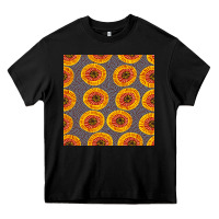 Black african fabric seamless pattern Heavy Core Tee - BundleAndBundleShop