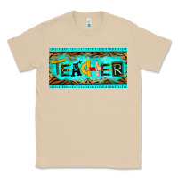 Mushroom teacher license plate Classic Tee - BarkalooDesign